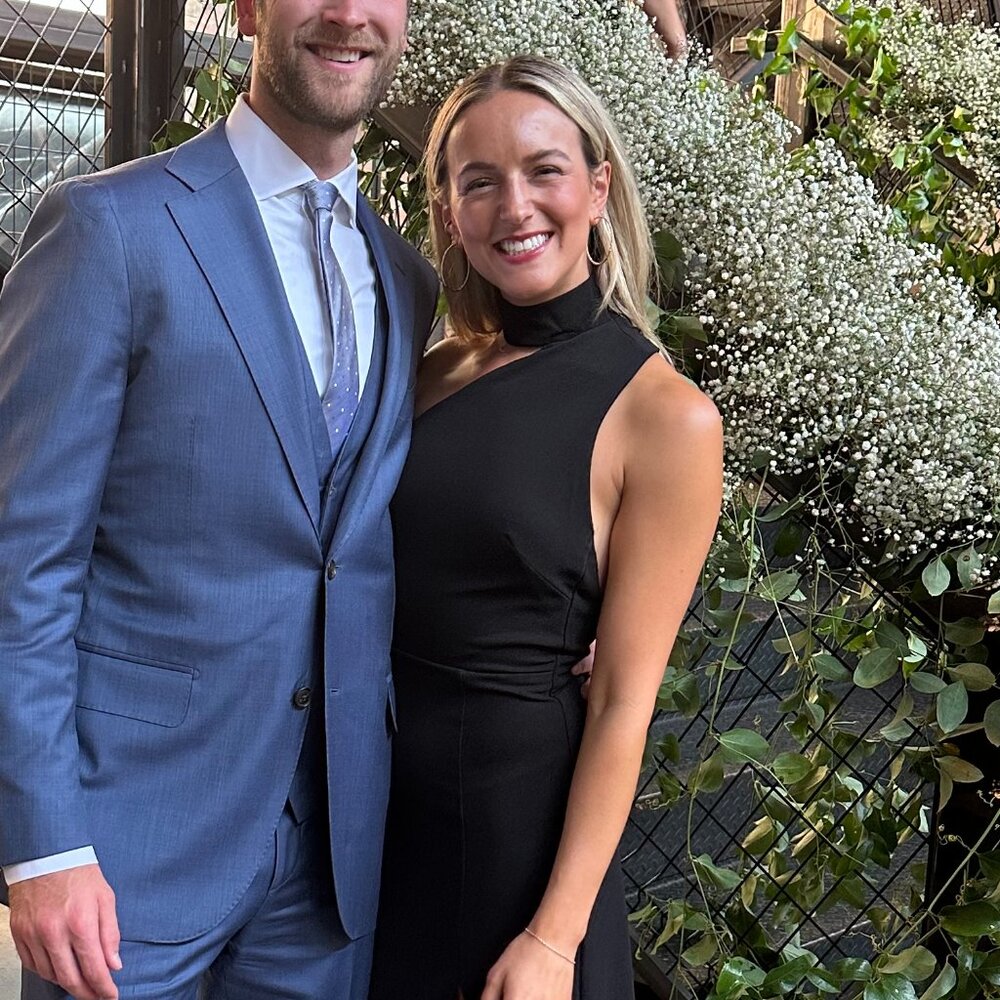 Lulus black bridesmaid dress